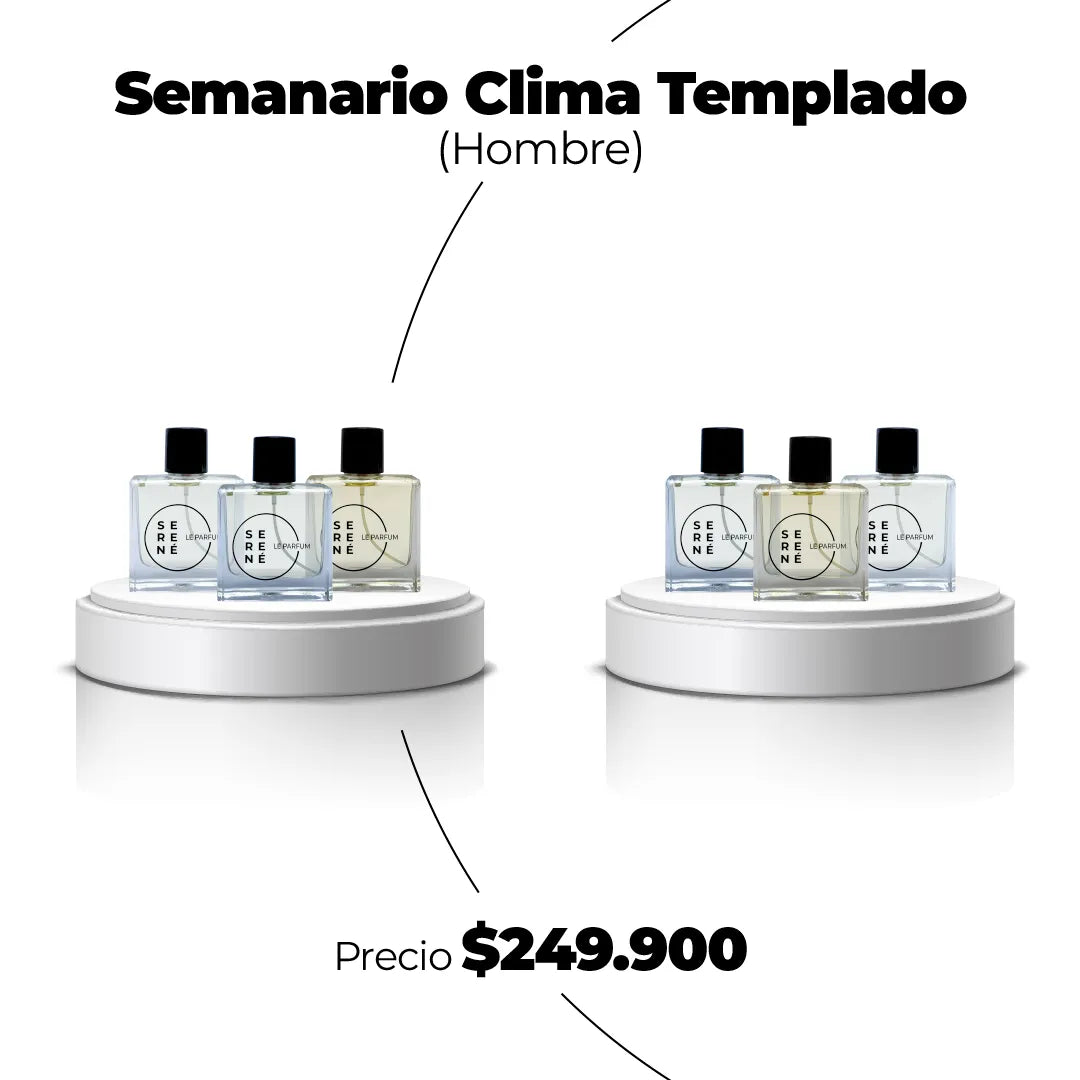 Semanario Clima Templado (Hombre)