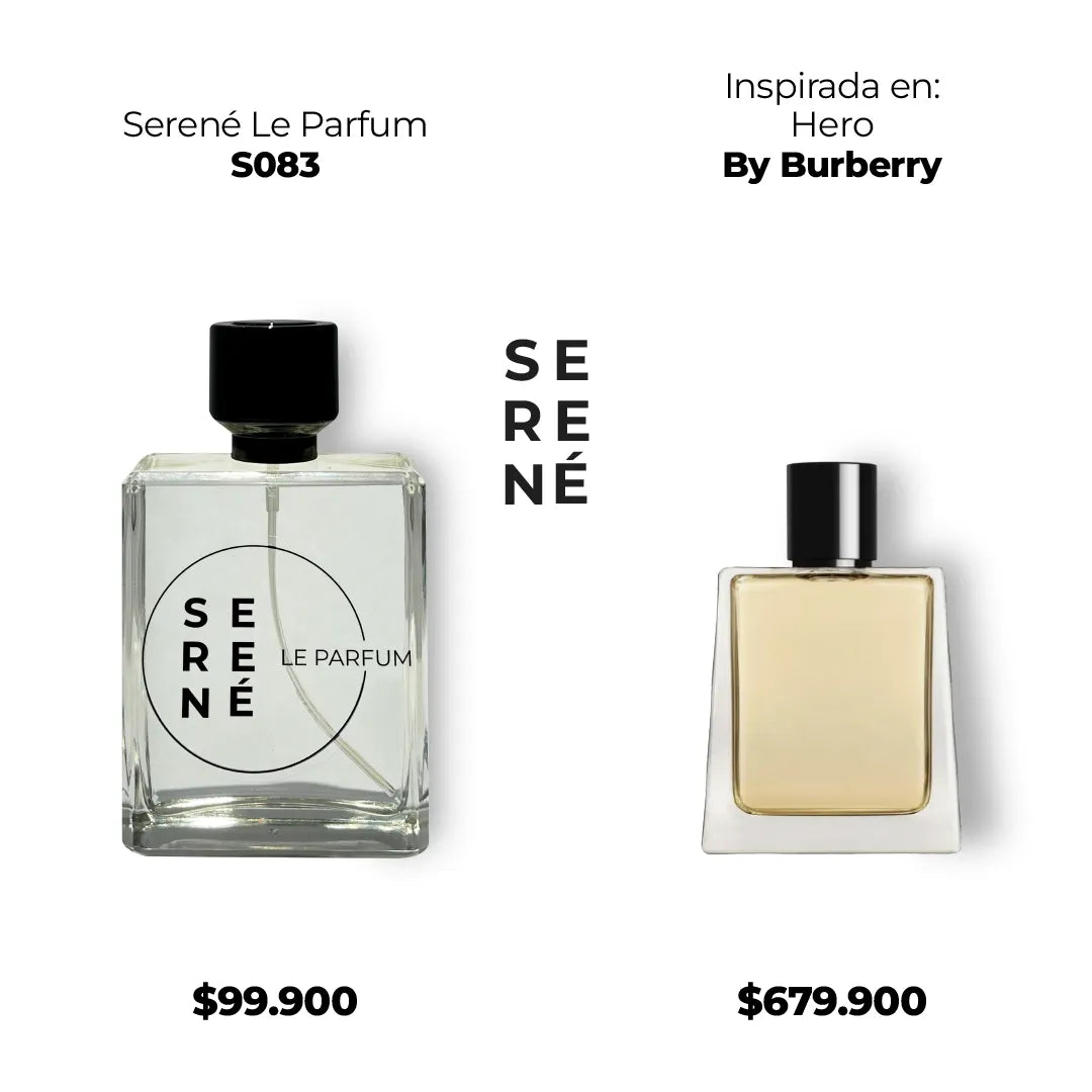 Serené Le Parfum S083 - Inspirada en Hero By Burberry