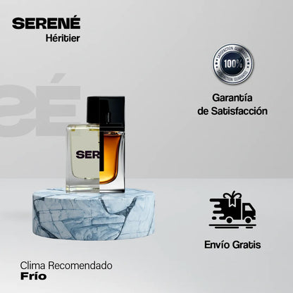Serené S070 Inspirada en Homme Parfum By Dior (Kit 50 ml)