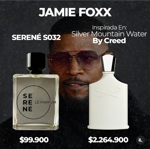 Serené Le Parfum S032 - Inspirada en Silver Mountain Water By Creed (Jamie Foxx)