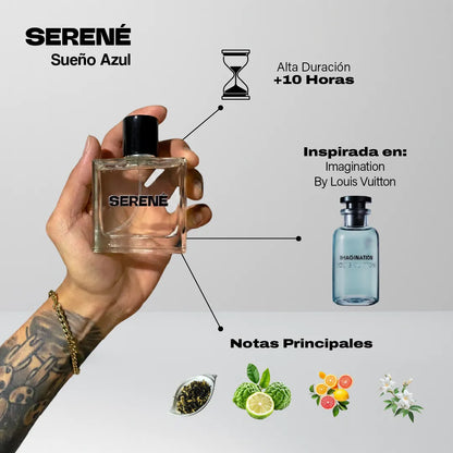 Serené Le Parfum S010 Inspirada en Imagination By Louis Vuitton (Kit 50 ML)