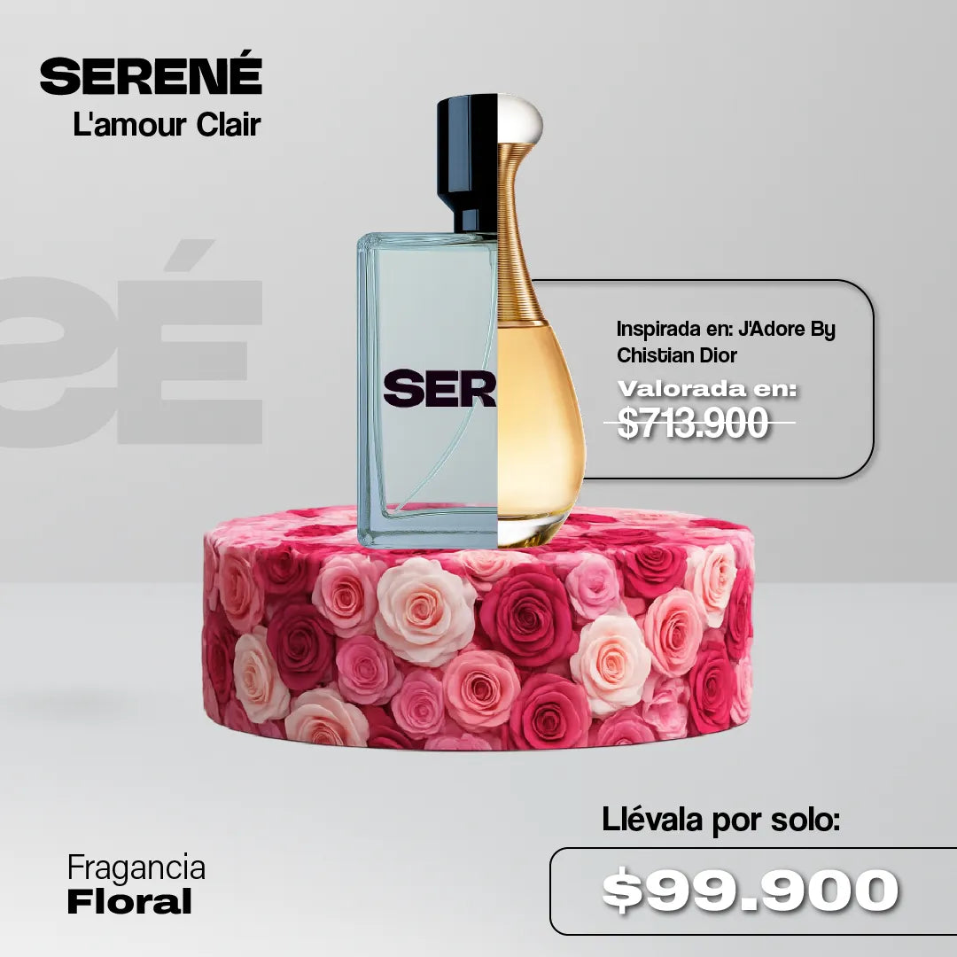 Serené Le Parfum S231 - Inspirada en J'adore por Christian Dior