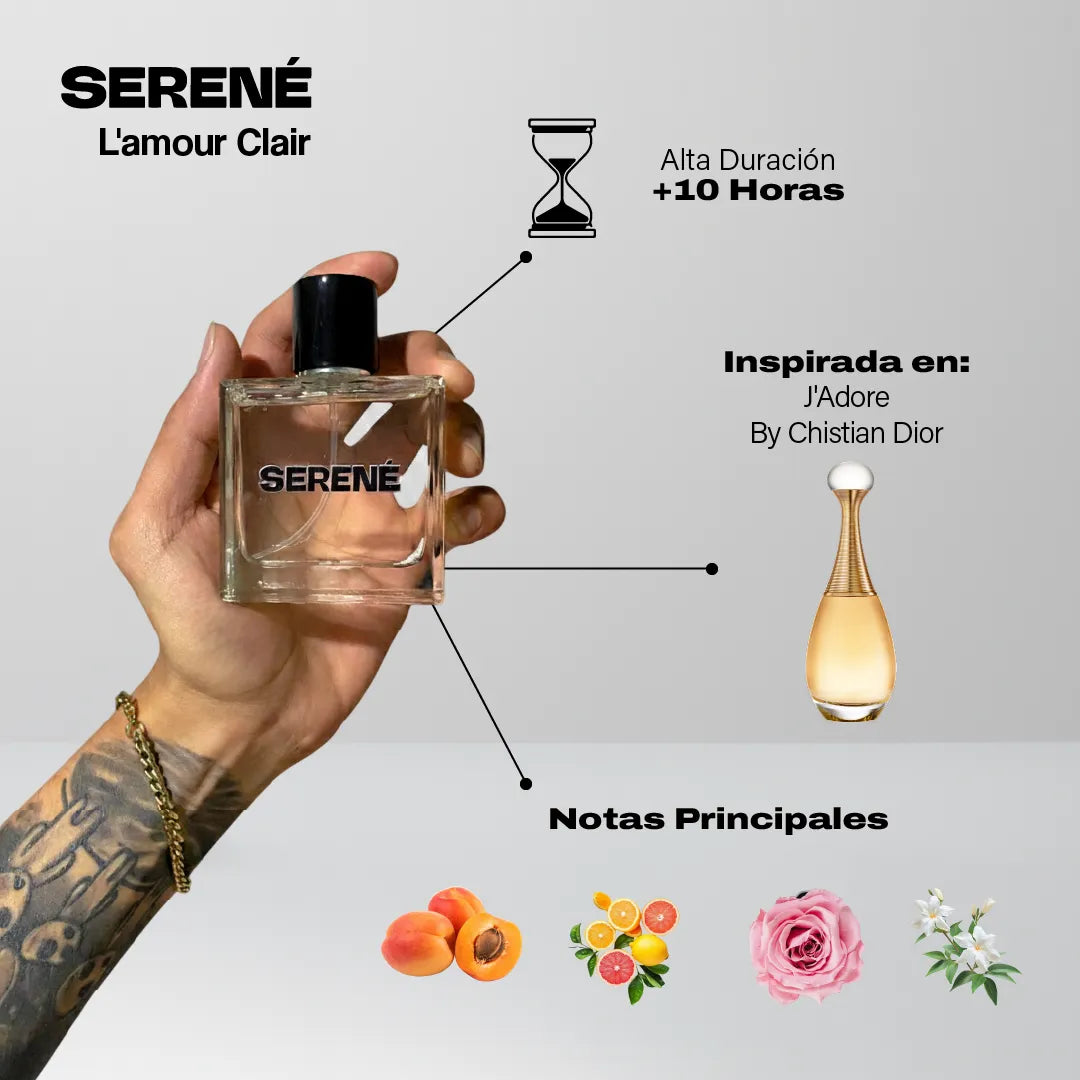 Serené Le Parfum S231 - Inspirada en J'adore por Christian Dior (Kit 50ml)