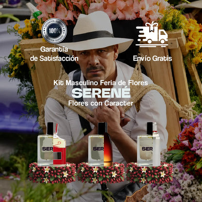 Kit Hombre Serené Flores con Carácter (Edición Feria de las Flores)