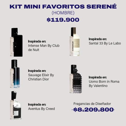 Kit Mini Favoritos Hombre