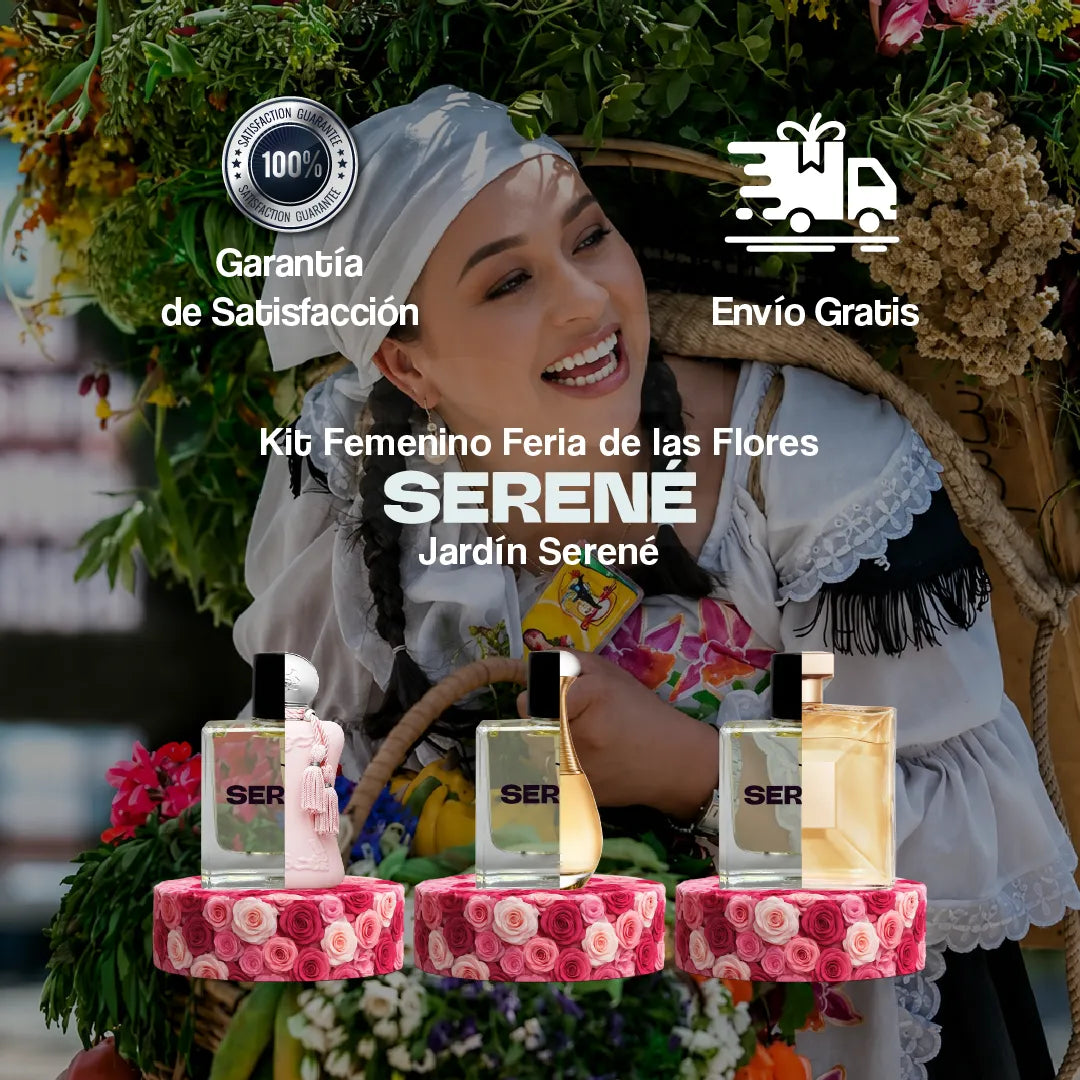 Kit Mujer Serené Jardín Serene (Edición Feria de las Flores)