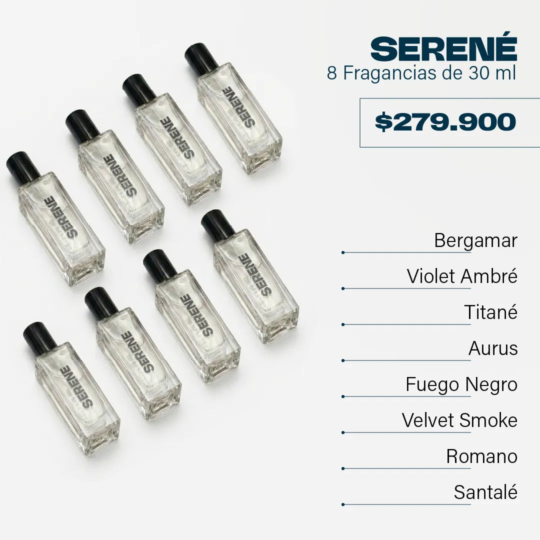 Kit Favoritos Serené x 8: Hombre