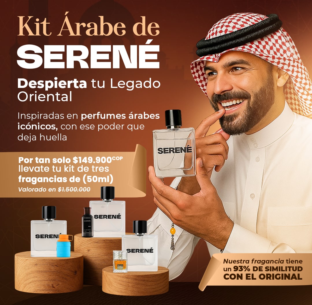 Kit Arabico x3 Fragancias 50 ML