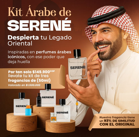 Kit Arabico x3 Fragancias 50 ML