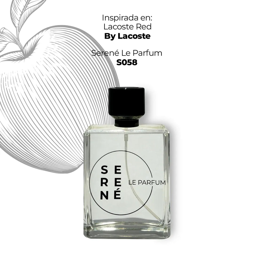 Serené Le Parfum S058 - Inspirada en Lacoste Red por Lacoste — vista 3