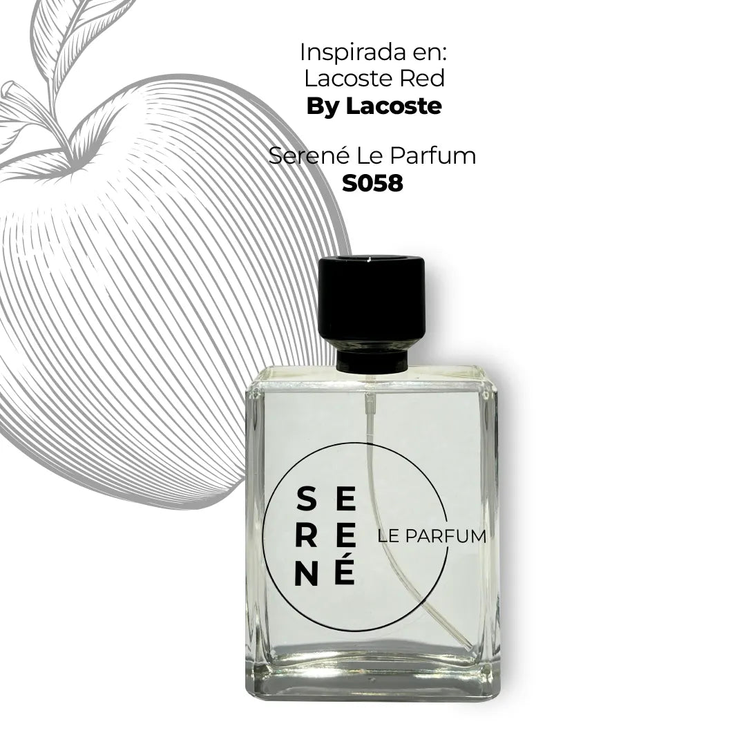 Serené Le Parfum S058 - Inspirada en Lacoste Red por Lacoste