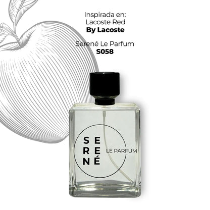Serené Le Parfum S058 - Inspirada en Lacoste Red por Lacoste