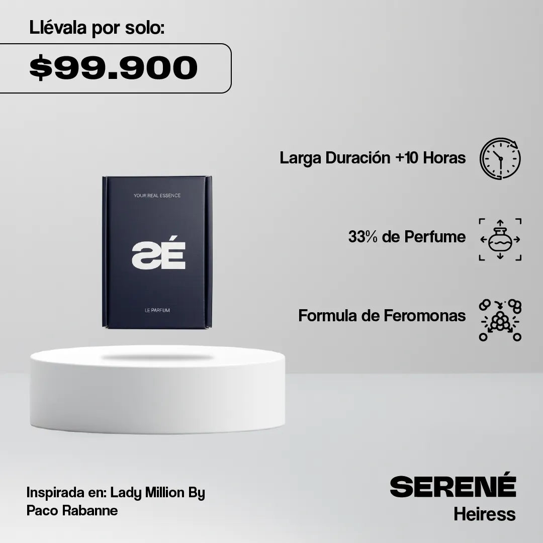 Serené Le Parfum S234 - Inspirada en Lady Million por Paco Rabanne