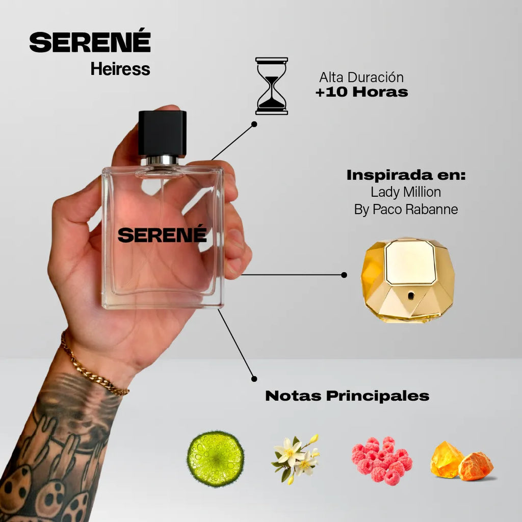 Serené Le Parfum S234 - Inspirada en Lady Million por Paco Rabanne — vista 2