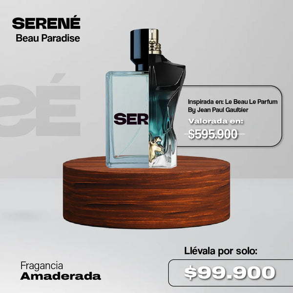 Serené Le Parfum S029 Inspirada en Le Beau Le Parfum By Jean Paul Gaultier - 30 ml