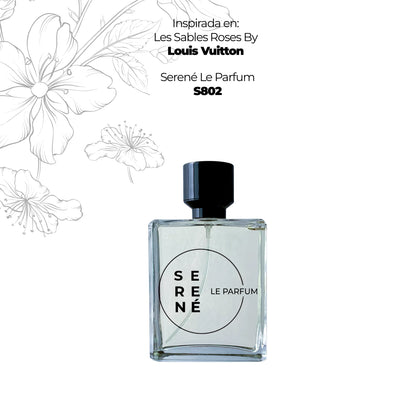 Serené S802 Inspirada en Les Sables Roses By Louis Vuitton (Kit 50 ML)