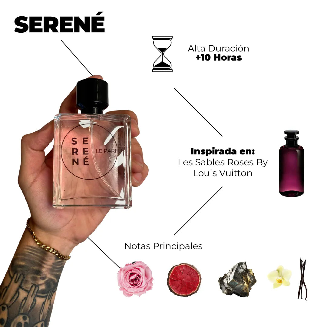 Serené S802 Inspirada en Les Sables Roses By Louis Vuitton