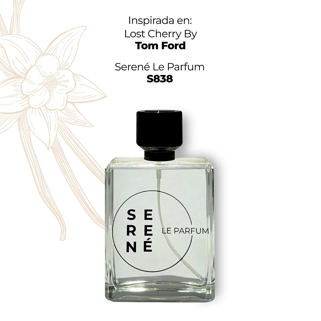 Serené S838 Inspirada en Lost Cherry By Tom Ford (Kit 50 ml)