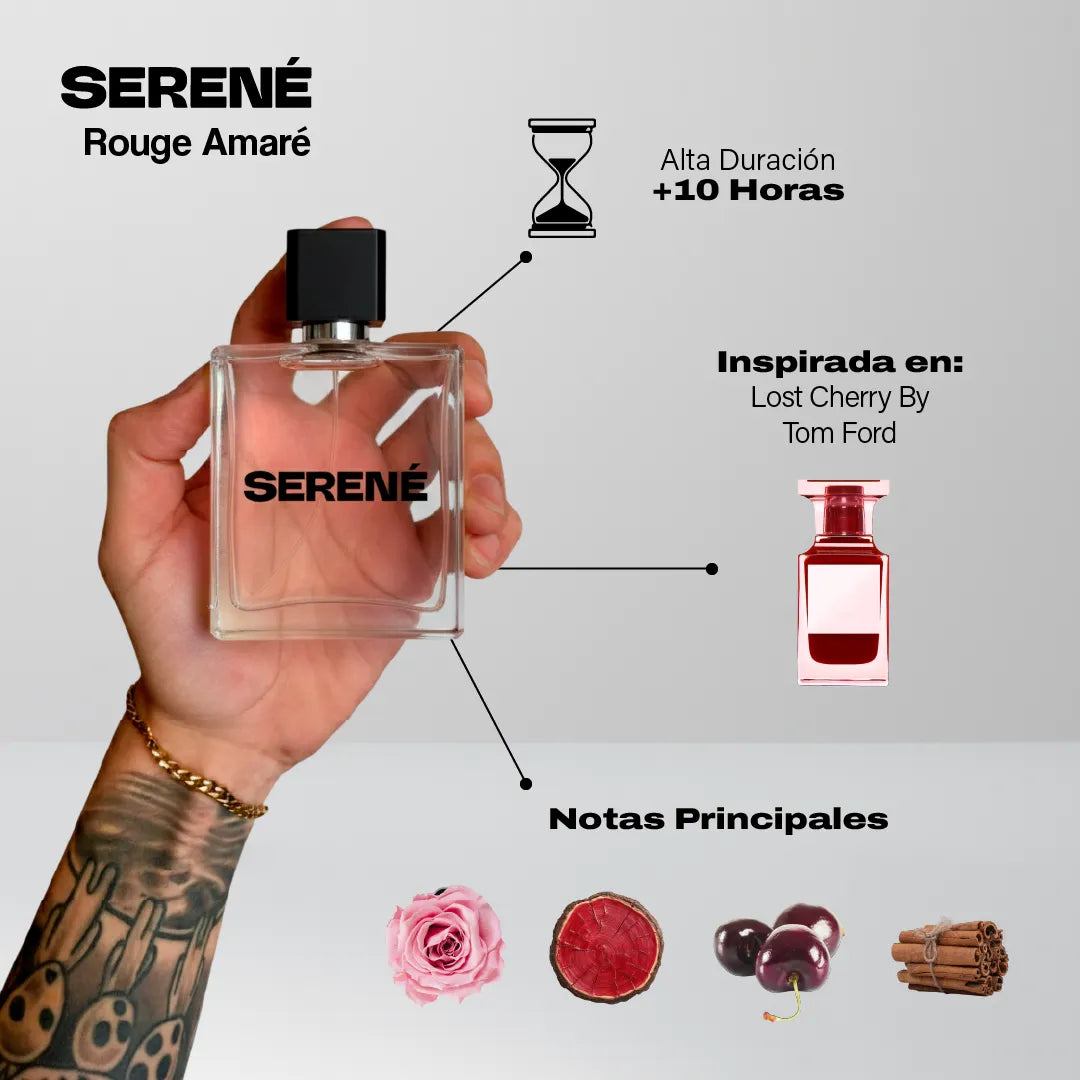 Serené S838 Inspirada en Lost Cherry By Tom Ford