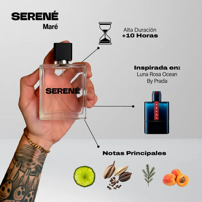 Serené S003 Inspirada en Luna Rossa Ocean By Prada