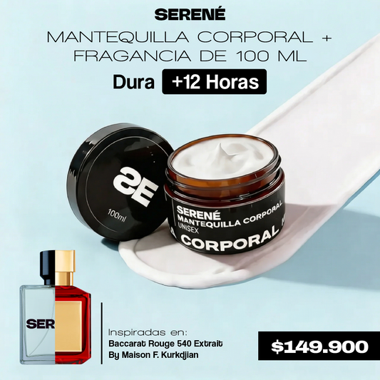 Mantequilla + Fragancia de 100 ml Inspiradas en Baccarat Rouge 540 Extrait By Maison F. Kurkdjian