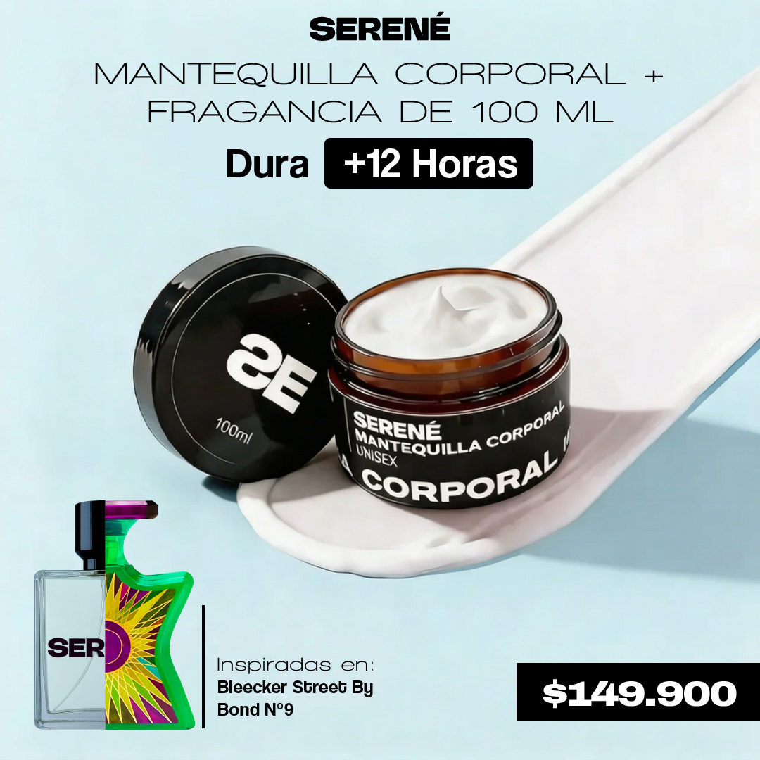 Mantequilla + Fragancia de 100 ml Inspiradas en Bleecker Street By Bond N°9