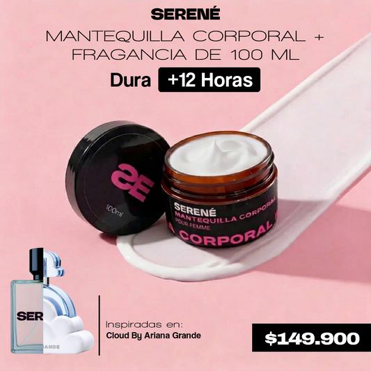 Mantequilla + Fragancia de 100 ml Inspiradas en Cloud By Ariana Grande