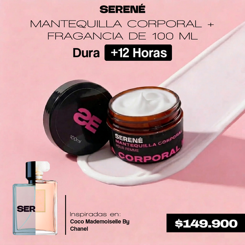 Mantequilla + Fragancia de 100 ml Inspiradas en Coco Mademoiselle By Chanel