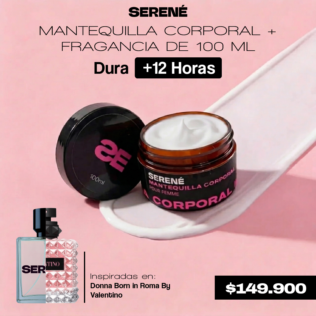 Mantequilla + Fragancia de 100 ml Inspiradas en Donna Born in Roma By Valentino