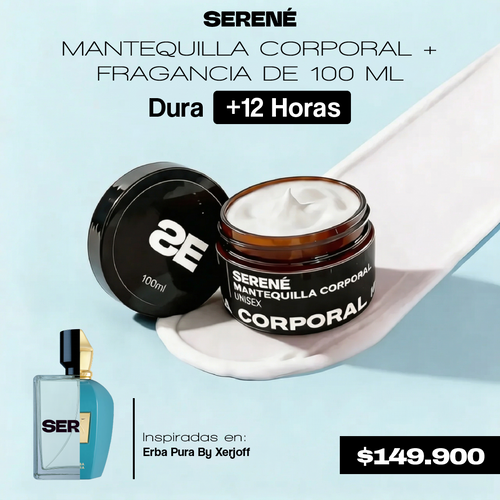 Mantequilla + Fragancia de 100 ml Inspiradas en Erba Pura By Xerjoff