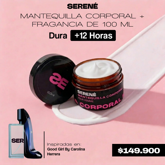 Mantequilla + Fragancia de 100 ml Inspiradas en Good Girl By Carolina Herrera