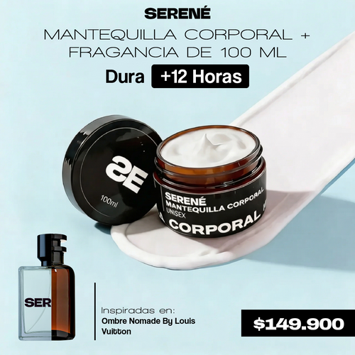 Mantequilla + Fragancia de 100 ml Inspiradas en Ombre Nomade By Louis Vuitton