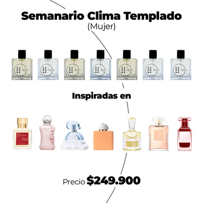 Semanario Clima Templado (Mujer)