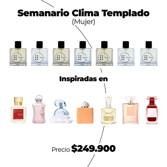 Semanario Clima Templado (Mujer)