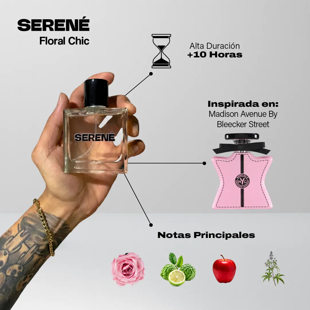 Serené Le Parfum S245 Inspirada en: Madison Avenue By Bond No 9 (Kit 50 ML)