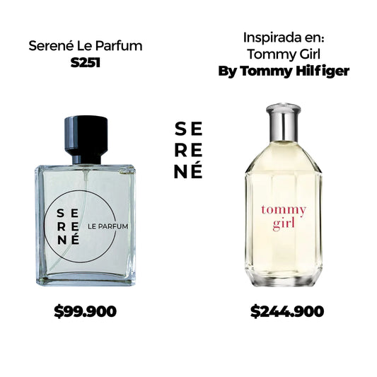 Serené Le Parfum S251 Inspirada en For Her By Tommy Hilfiger