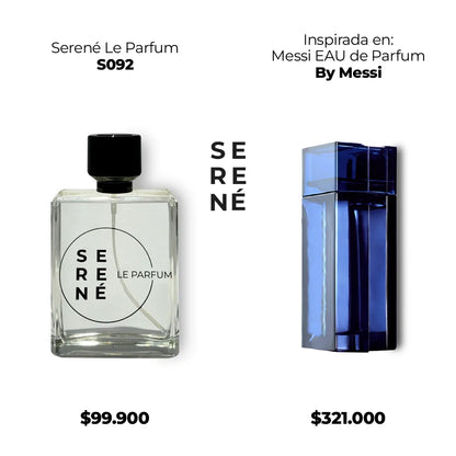 Serené Le Parfum S092 - Inspirada en Messi EAU de Parfum By Messi
