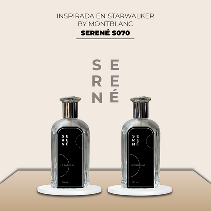 Serené Le Parfum S070 - Inspirada Starwalker por Montblanc