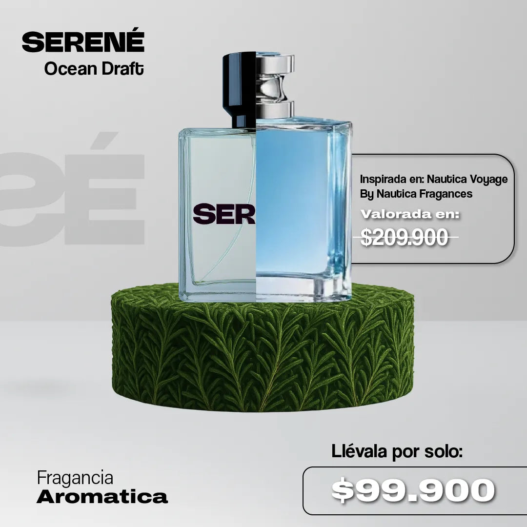 Serené Le Parfum S060 - Inspirada en Nautica Voyage por Nautica Fragrances - 30 ml
