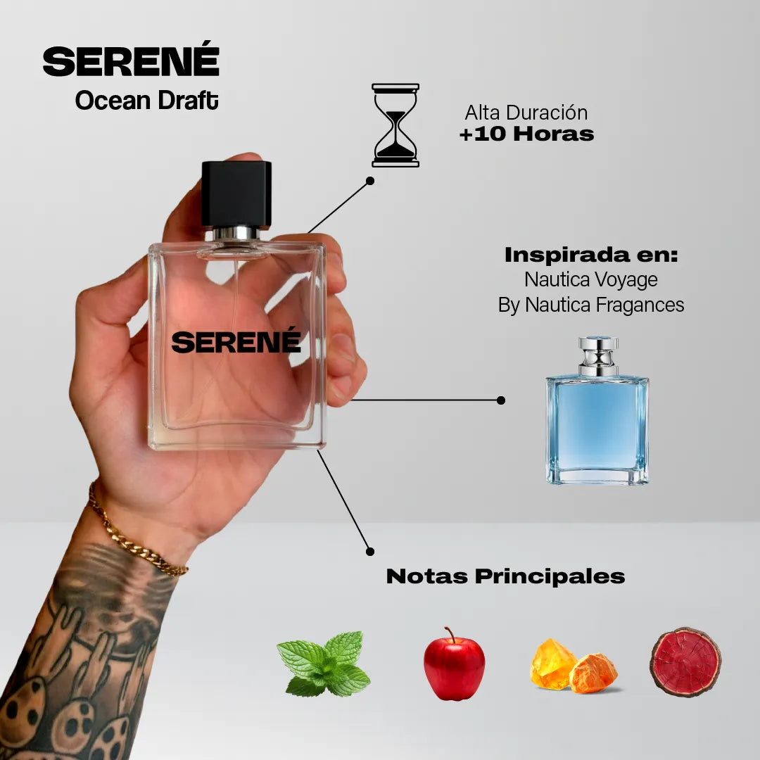 Serené Le Parfum S060 - Inspirada en Nautica Voyage por Nautica Fragrances