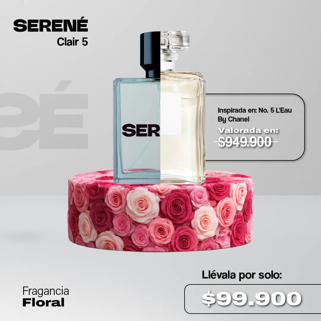 Serené S238 Inspirada en No. 5 L’Eau By Chanel
