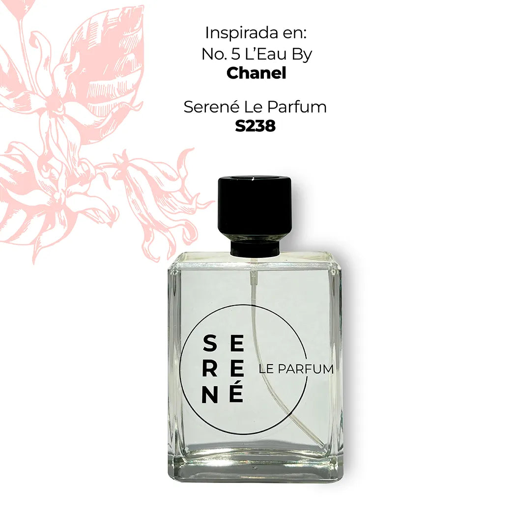 Serené S238 Inspirada en No. 5 L’Eau By Chanel