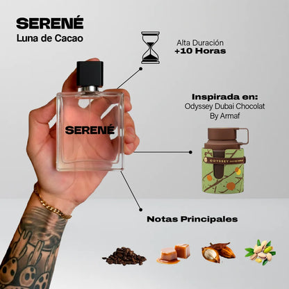 Serené Luna de Cacao Inspirada en Odyssey Dubai Chocolat By Armaf