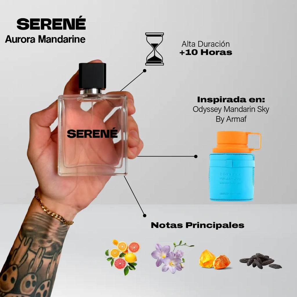 Serené Le Parfum S014 Inspirada en Odyssey Mandarin Sky By Armaf — vista 2