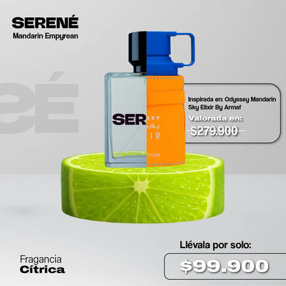 Serené Mandarin Empyrean Inspirada en Odyssey Mandarin Sky Elixir By Armaf
