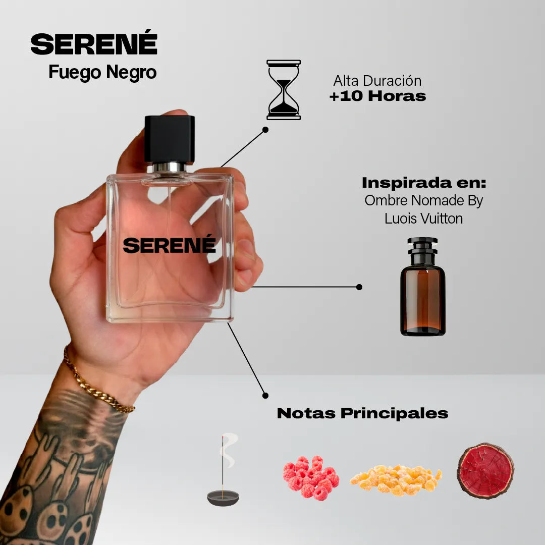 Serené Le Parfum S842 Inspirada en Ombre Nomade By Louis Vuitton