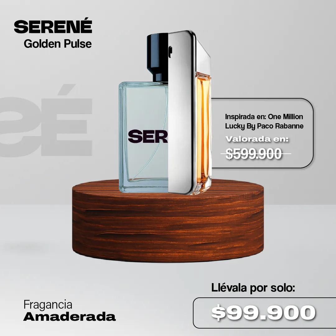 Serené Le Parfum S037 - Inspirada One Million Lucky Paco Rabanne - 30 ml