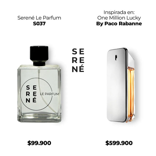 Serené Le Parfum S037 - Inspirada One Million Lucky Paco Rabanne