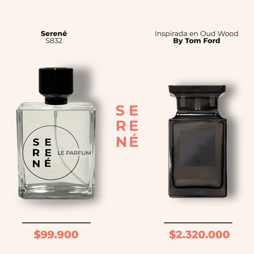 Serené Le Parfum S832 - Inspirada en Oud Wood por Tom Ford