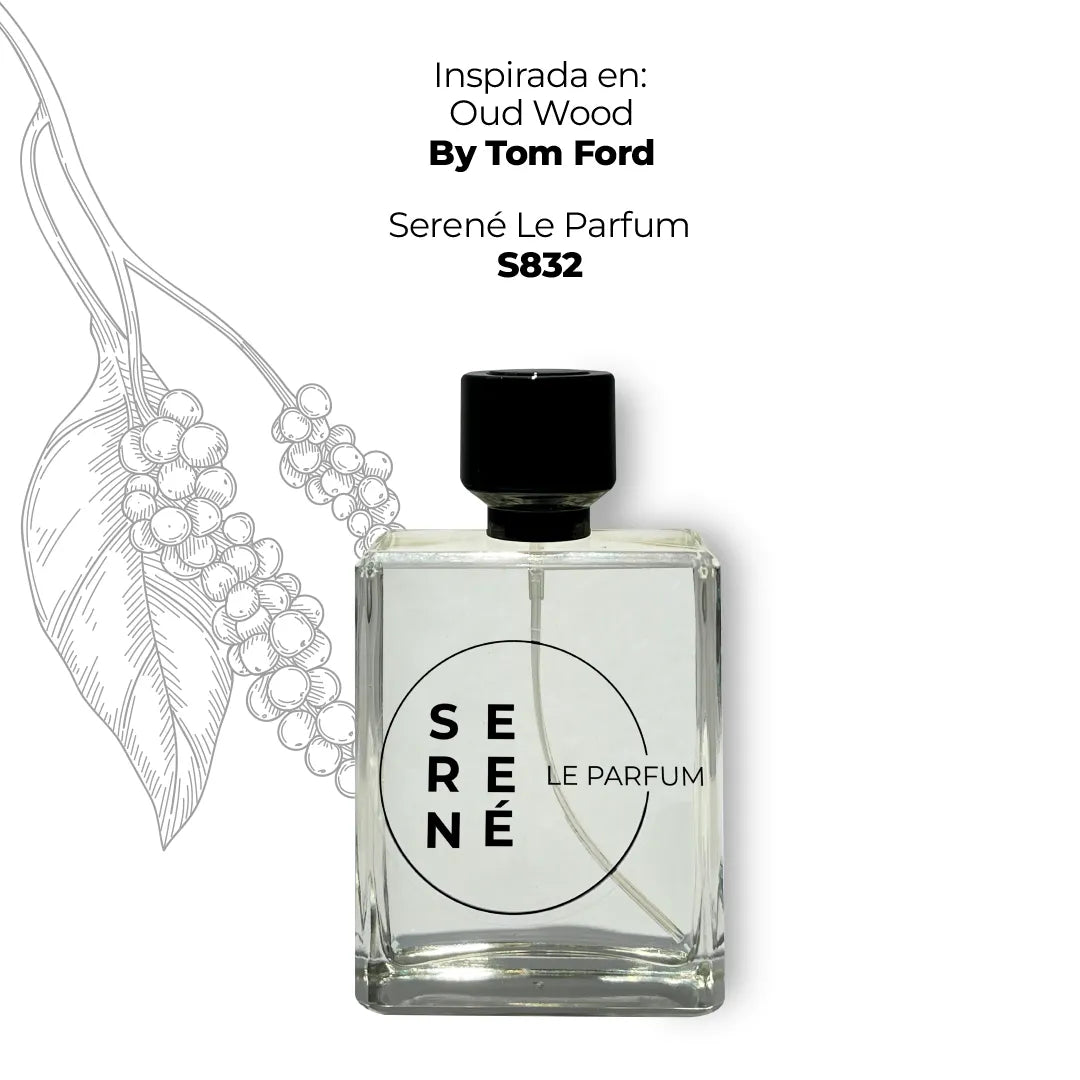 Serené Le Parfum S832 - Inspirada en Oud Wood por Tom Ford (PROMO 120)